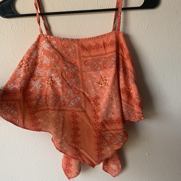 ROSE AND GREY WOMENS TOP SIZE SMALL - Picture 2 of 7